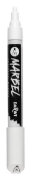 Image de MARBEL Marqueur acrylique pointe ronde médium 4MM Blanc