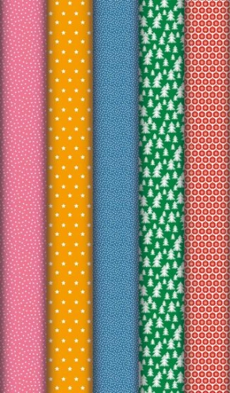 Image de Papier d'emballage cadeau motifs mixtes