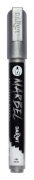 Image de MARBEL Marqueur acrylique pointe ronde médium 4MM Argent