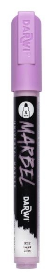 Image de MARBEL Marqueur acrylique pointe ronde médium 4MM Lilas clair