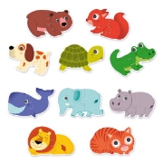Image de Puzzle duo animaux