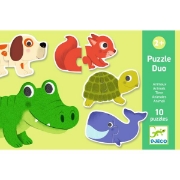 Image de Puzzle duo animaux
