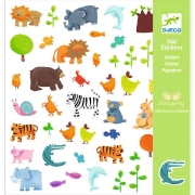 Image de Gommettes thématiques – animaux, pochette de 160