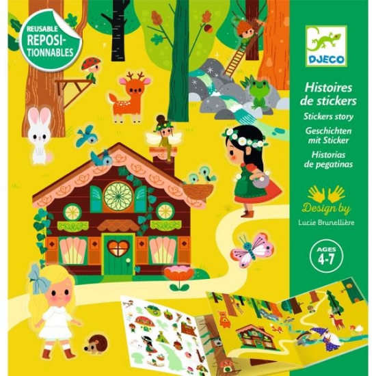 Image de Histoires de stickers – la forêt magique