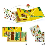 Image de Histoires de stickers – la forêt magique