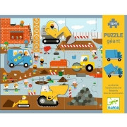 Image de Puzzle géant - le chantier - 12 pcs