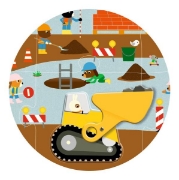 Image de Puzzle géant - le chantier - 12 pcs