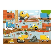 Image de Puzzle géant - le chantier - 12 pcs