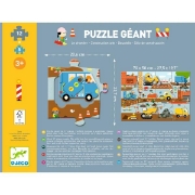 Image de Puzzle géant - le chantier - 12 pcs