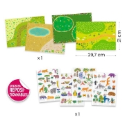 Image de Stickers à relever – Animaux
