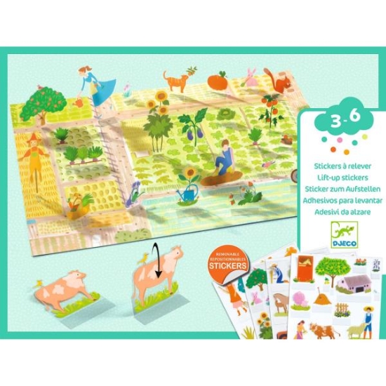 Image de Stickers à relever - La ferme