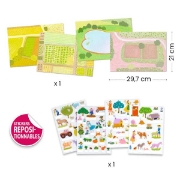 Image de Stickers à relever - La ferme