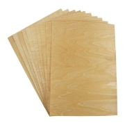 Image de Feuille en bois, pack de 10