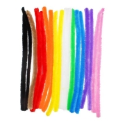 Image de Fil chenille soyeux, pack de 18 brins