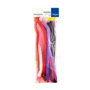 Image de Fil chenille soyeux, pack de 18 brins