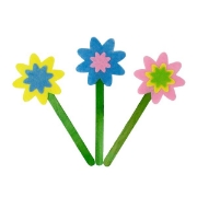 Image de Gommettes feutrine fleurs