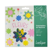 Image de Gommettes feutrine fleurs