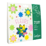 Image de Gommettes feutrine fleurs
