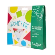 Image de Gommettes en néoprène formes géométriques, lot de 200