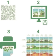 Image de Gommettes les 4 saisons, pack de 576