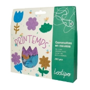 Image de Gommettes « Printemps » brillantes, lot de 200