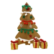 Image de Sapins de Noël en carton kraft, lot de 15