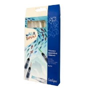 Image de Pinceaux avec réservoir, lot de 6