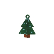 Image de Suspensions 3D de Noël en carton