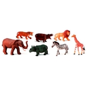 Image de Les animaux sauvages, lot de 7