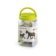 Image de Les animaux de la ferme et leurs petits, lot de 10