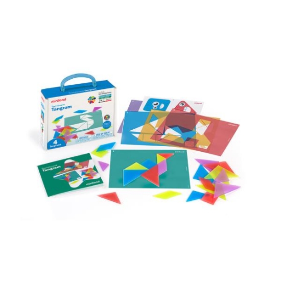 Image de Jeu de tangram translucide