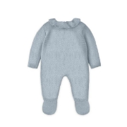Image de Pyjama tricoté 32 cm - Bleu gris