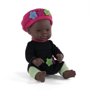 Image de Poupée fille africaine, 32 cm