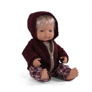 Image de Poupée garçon caucasien blond, 38 cm