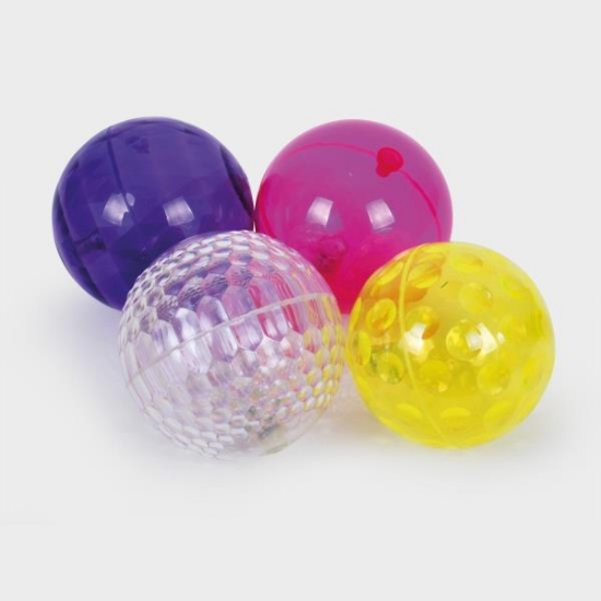 Image de Balles sensorielles lumineuses, lot de 4