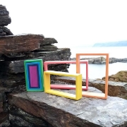Image de Rectangle de construction arc-en-ciel