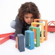 Image de Rectangle de construction arc-en-ciel
