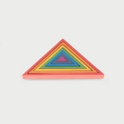 Image de Triangles de construction arc-en-ciel