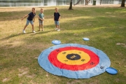 Image de Cible au sol géante avec disques
