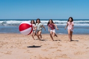 Image de Balle gonflable géante rouge