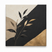 Image de Châssis entoilé noir 20 x 20 cm