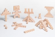 Image de ZigZag Blocks set classe de construction, 60 pièces