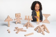 Image de ZigZag Blocks set classe de construction, 60 pièces