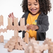 Image de ZigZag Blocks set classe de construction, 60 pièces