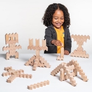 Image de ZigZag Blocks set classe de construction, 60 pièces