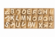 Image de Lettres alphabet, lot de 104 pièces