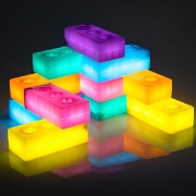 Image de Briques de construction lumineuses - lot de 12