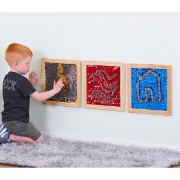 Image de Cadres sensoriels à sequins réversibles - lot de 3
