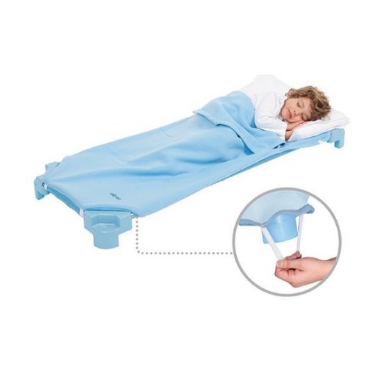 Image de Couverture-sac de couchage ignifugée avec élastiques