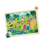 Image de Set de 4 puzzles - Lieux, respect et harmonie